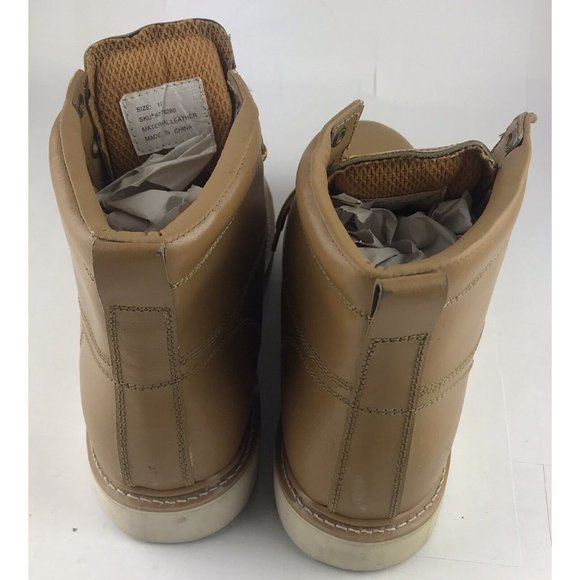 Paratroopers Leather Boots Tan Mens Size 12 - Picture 5 of 11